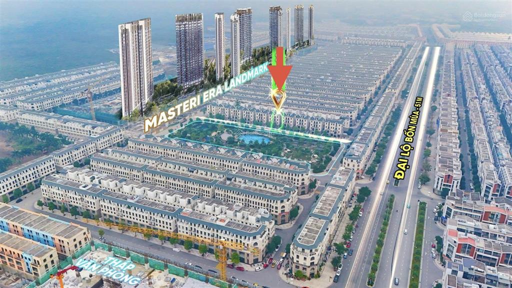 Biệt thự song lập ở vinhomes ocean park 3, 24,8 tỷ, 136 m2, view công viên, bể bơi, hướng đông nam