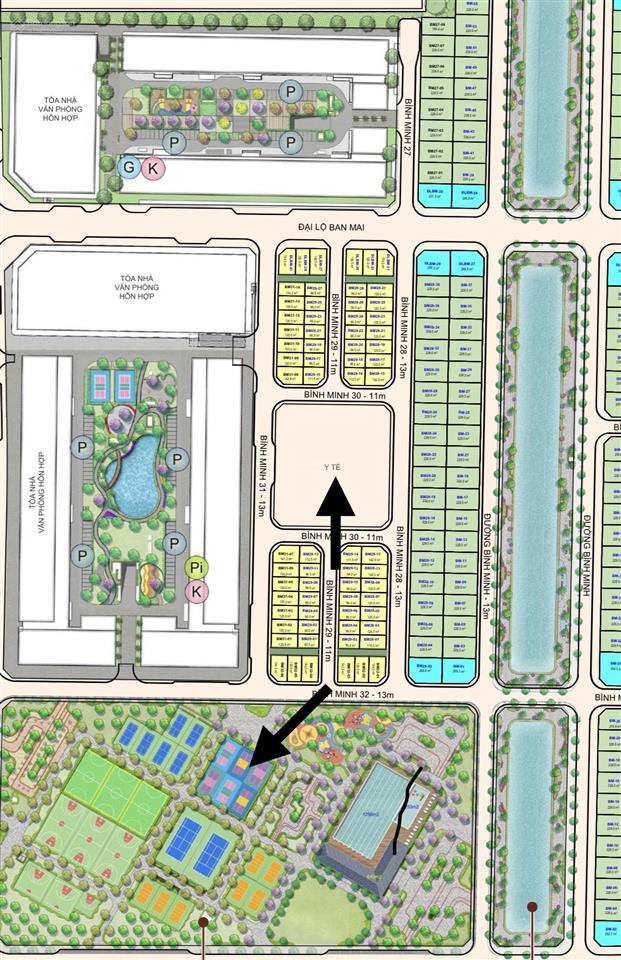 Bán lk tại vinhomes wonder city, gần công viên thể thao, công viên chạy bộ, pk vinmec 21,7 tỷ96m2