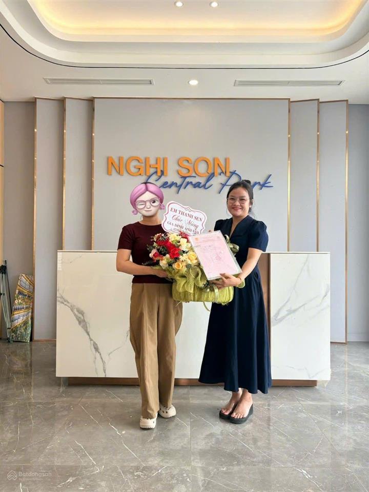 Bán dn tại nghi sơn central park, 25 triệu / m2, 80m2, pháp lý đầy đủ