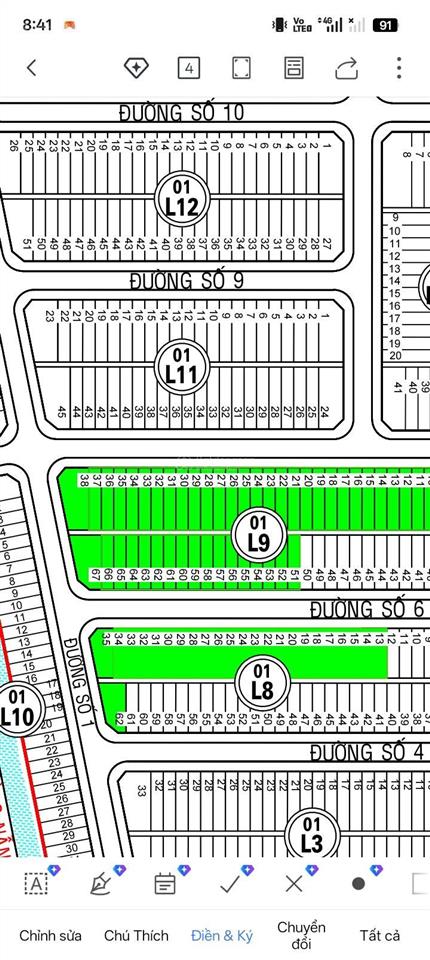 Bán đất nền dự án 100m2 tại tô vĩnh diện, 1,3 tỷ, hướng nam, mặt tiền 5m