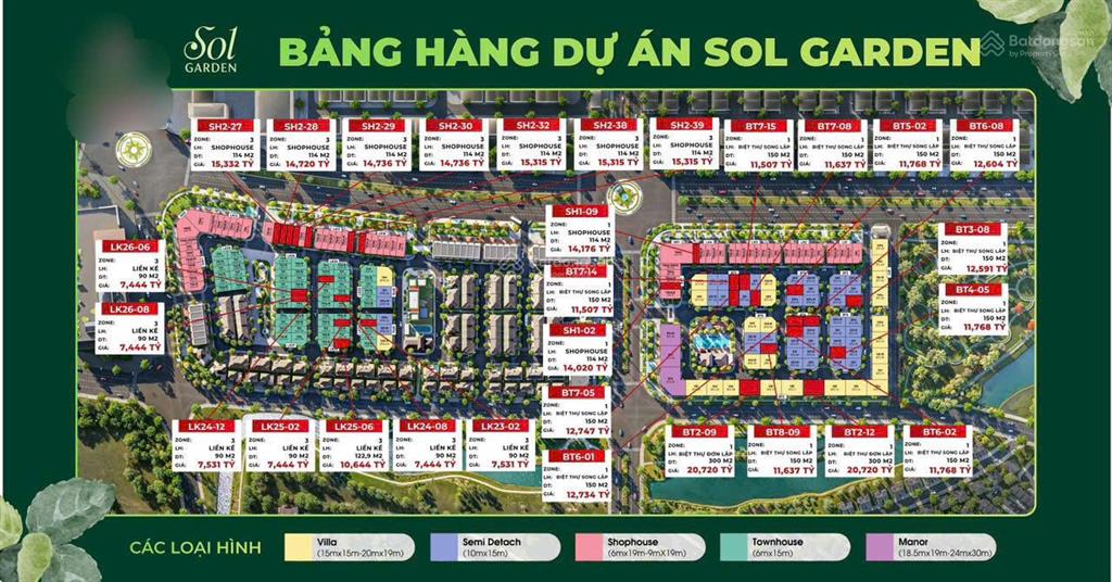 Em sang đang có quỹ căn đẹp giai đoạn 1, giá tốt tại dự án sol garden  0989 628 ***