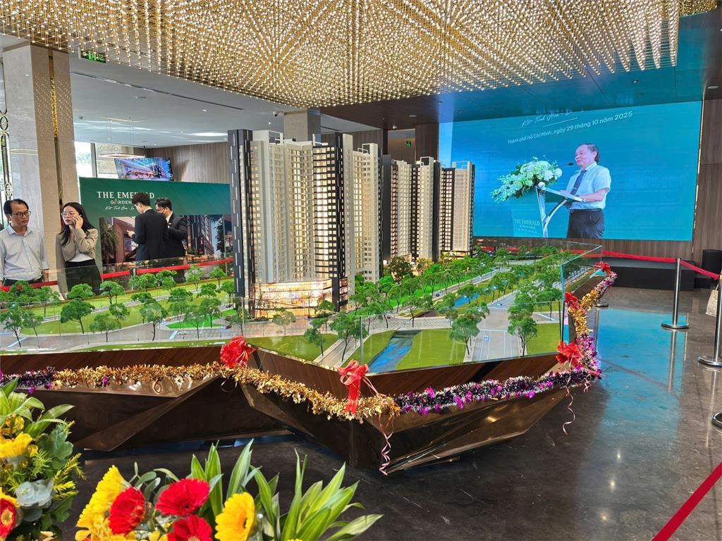 THE EMERALD GARDEN VIEW – Dòng căn hộ xanh – đẳng cấp – dễ đầu tư, giá chỉ 35tr/m²