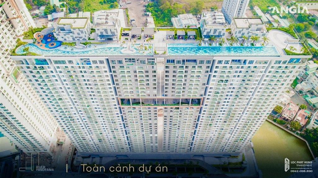 Bán căn 2pn tầng cao full nội thất cao cấp tại river panorama q7  sổ hồng giá 5,7 tỷ tl