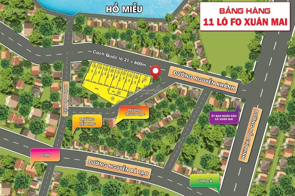 Bán đất xuân mai. nhỉnh 1 tỷ, cơ hội vàng cho nhà đầu tư
vị trí trung tâm xuân mai chương mỹ