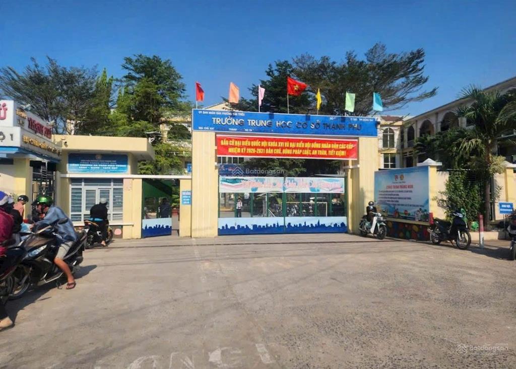 Bán gấp đất đầu tư giá rẻ thổ cư sổ riêng sẵn gần trường thcs thạnh phú, tt 268tr nhận đất ở ngay