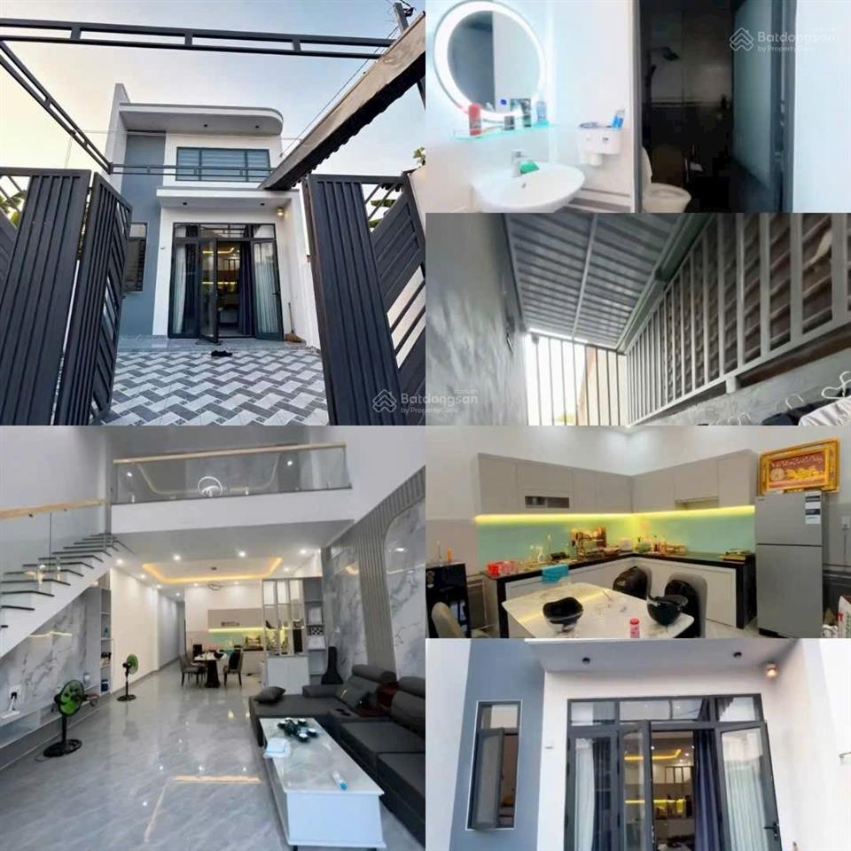 Bán gấp nhà 1 trệt 1 lửng đúc chính chủ sổ riêng thổ cư 100%, 1 sẹc hẻm đường văn phương