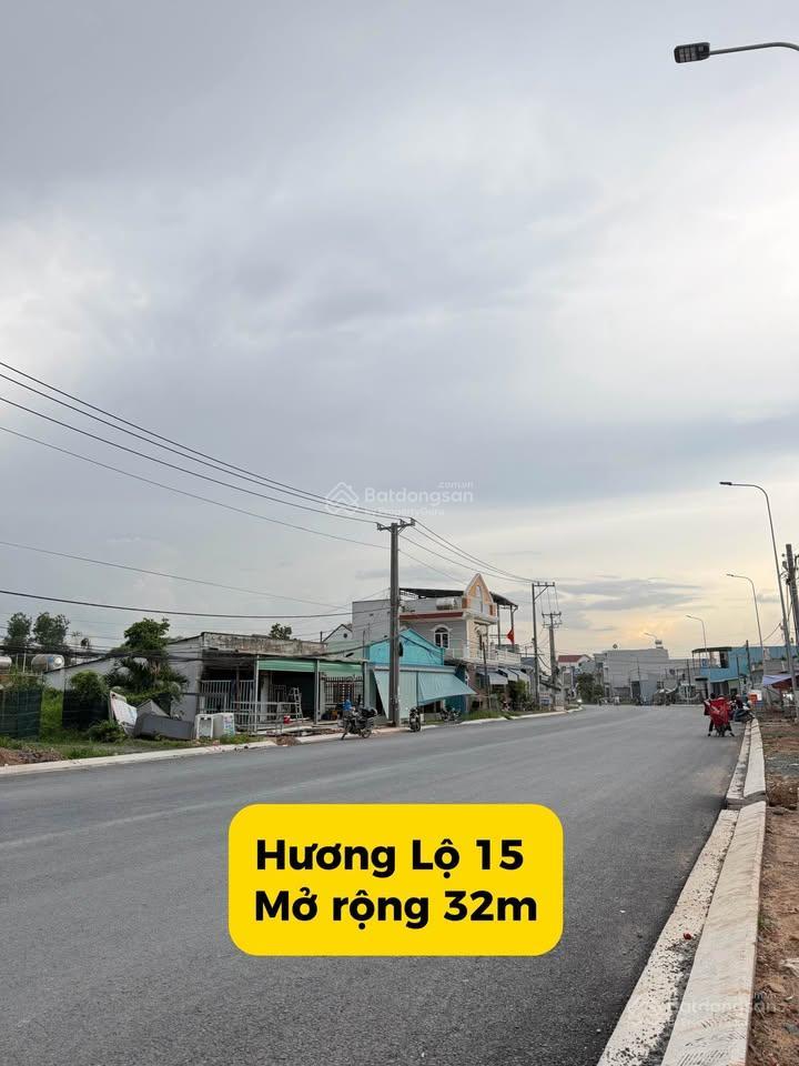 Bán gấp đất mặt tiền kinh doanh đường hương lộ 15 sổ riêng thổ cư, gần trường tiểu học tân phú ấp 5