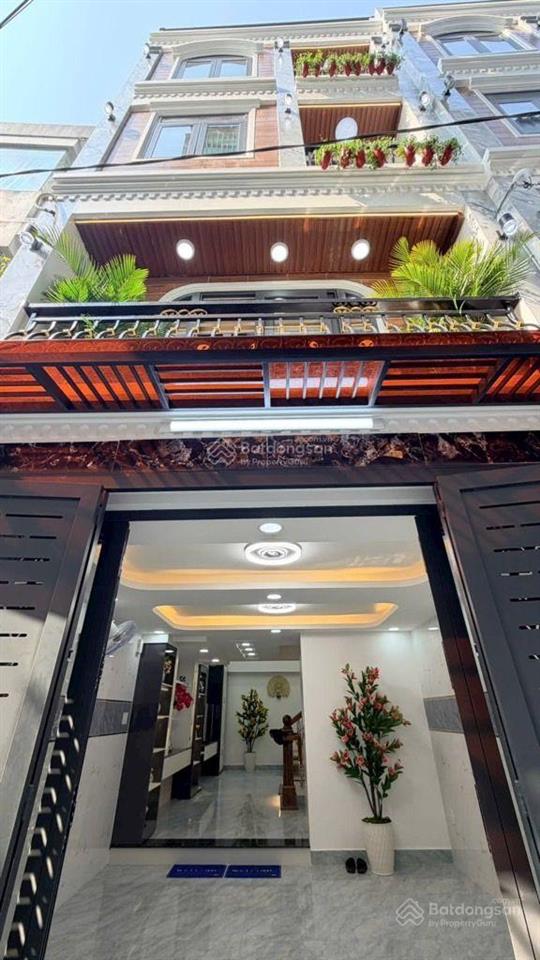 Nhà 5 tầng hẻm xe hơi phan huy ích gò vấp , 4 phòng ngủ  nhỉnh 6tỷ