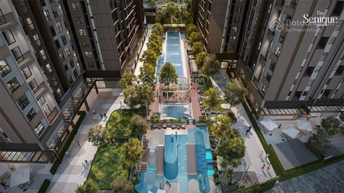 Căn 2pn the senique đông nam chủ bán nhanh giá chỉ 4,366 tỷ/55m2, hướng đông nam mát mẻ, có tl