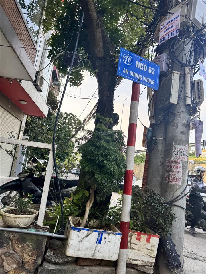 Đất an dương vương  tây hồ  55m  mặt tiền 6.3m  xây ở, dòng tiền  giá chỉ hơn 8 tỷ