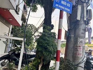 Đất an dương vương  tây hồ  55m  mặt tiền 6.3m  xây ở, dòng tiền  giá chỉ hơn 8 tỷ