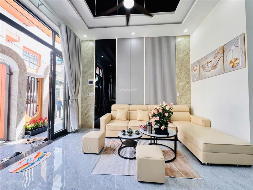 Vila mini mới hoàn thiện t5, kiệt ô tô phan khoang, 70m2 ngang 8m, 3pn, giá 5,35 tỷ