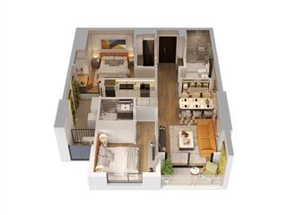 Chính chủ bán căn 2pn northern view aeon