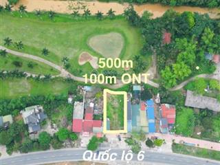 Chính chủ cần thanh khoản lô 500m cạnh sân gof phượng hoàng tại lâm sơn, lương sơn hb