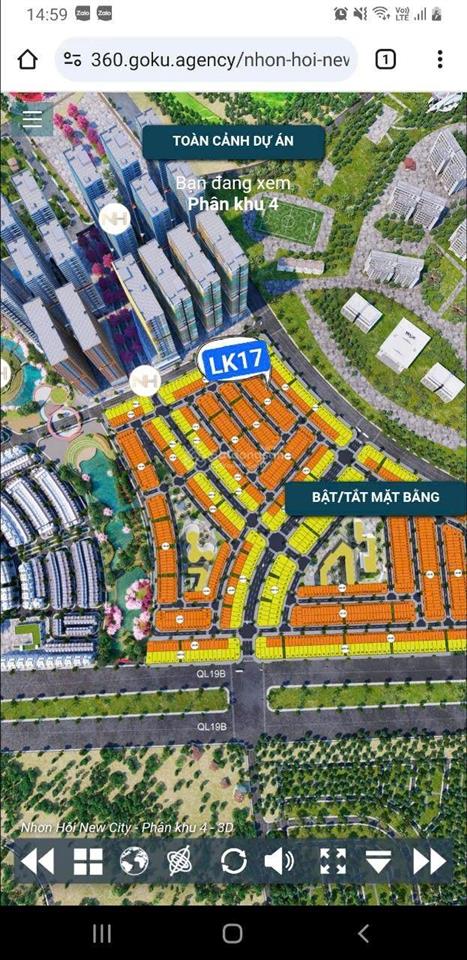 Cần bán nền lk17 phân khu 4 giá 1 tỷ 500.  0986 289 ***