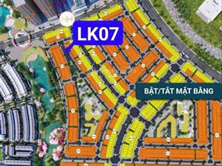 Cần bán nền lk07 phân khu 4. giá 1 tỷ 580. vị trí đẹp.