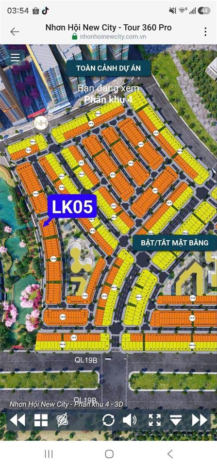 Cần bán nền lk05 view công viên giá 1 tỷ 480.  0986 289 ***