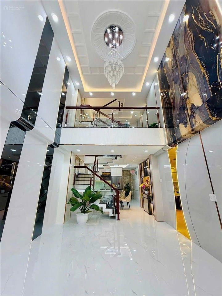 Bán nhà mới, đẹp đường phạm văn chiêu, gò vấp, 5 tầng 4pn, hẻm xe tải thông giá tốt