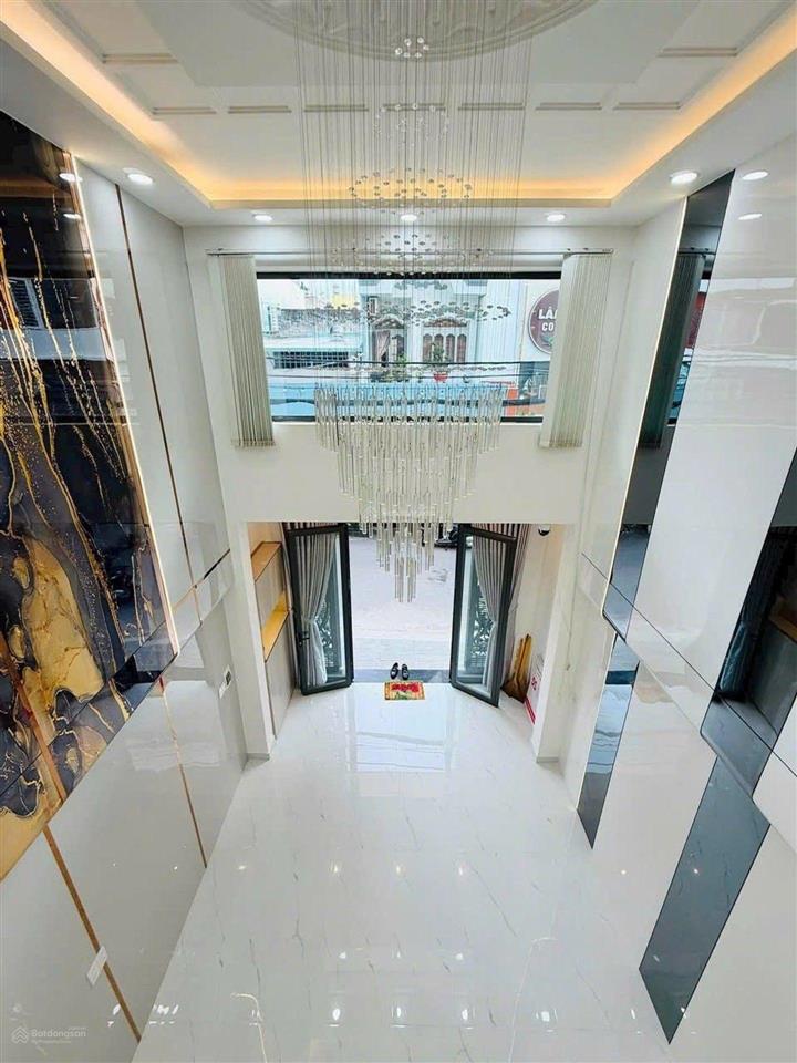 Bán nhà mới, đẹp đường phạm văn chiêu, gò vấp, 5 tầng 4pn, hẻm xe tải thông giá tốt