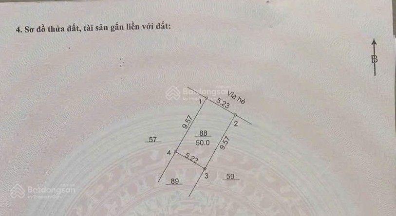 Đất vàng sát ga nhổn  đh công nghiệp 50m vuông đẹp vỉa hè ô tô tránh  chỉ 7 tỷ
