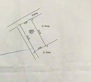 Siêu siêu hiếm trung tâm hoài đức lô góc 40m, tặng nhà cấp 4! giá chỉ 2,x tỷ!