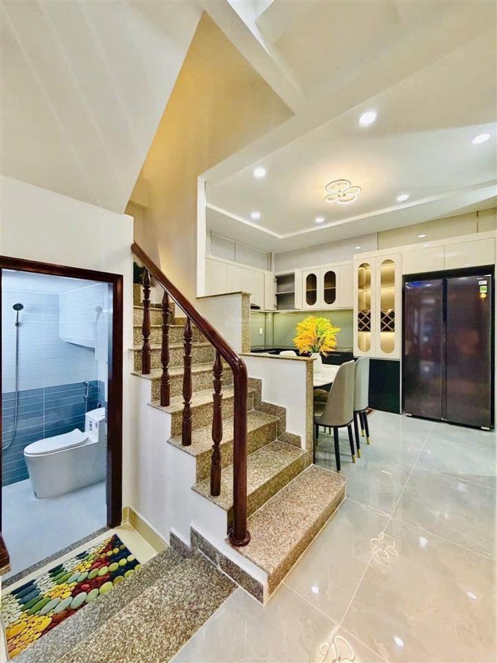 Hẻm xe hơi phạm văn chiêu  nhà đẹp 4 tấm  4m x 10m, chỉ 5,9 tỷ