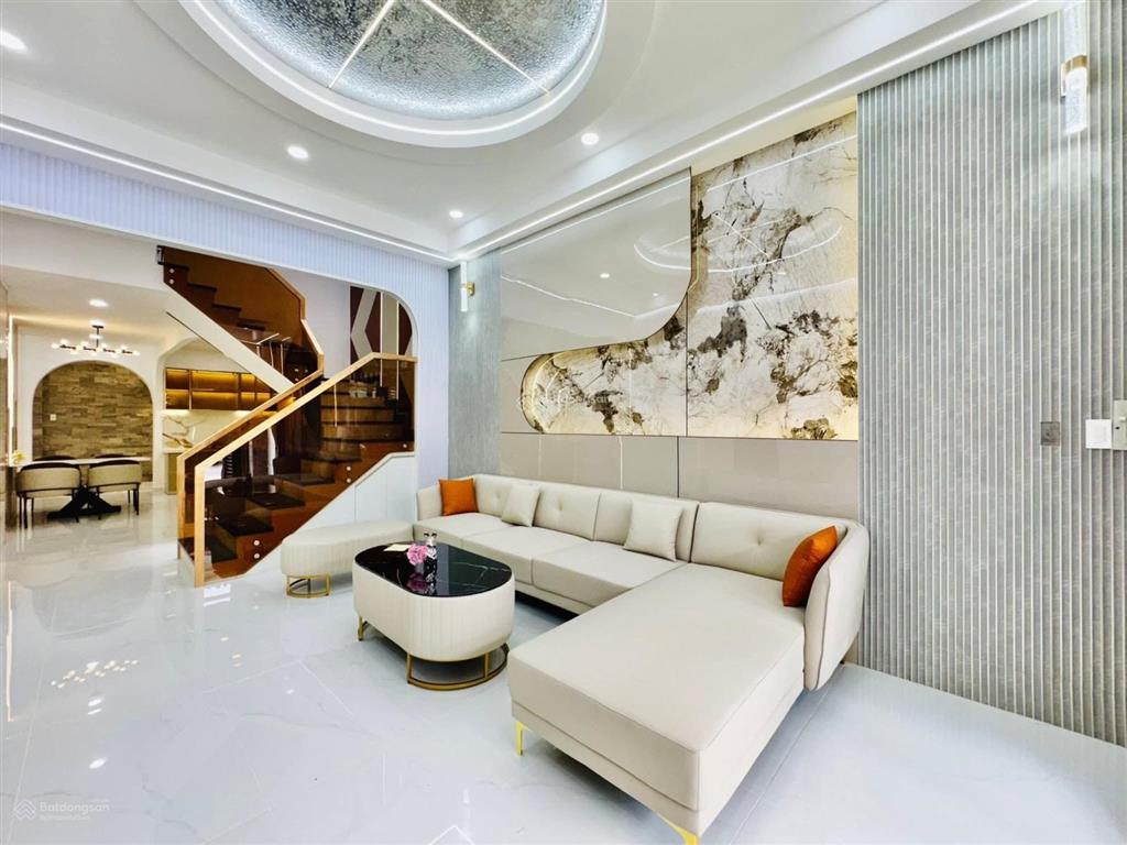 Nhà đẹp khu phân lô phan huy ích  68m2  4 tầng  hẻm xe hơi  8,78 tỷ