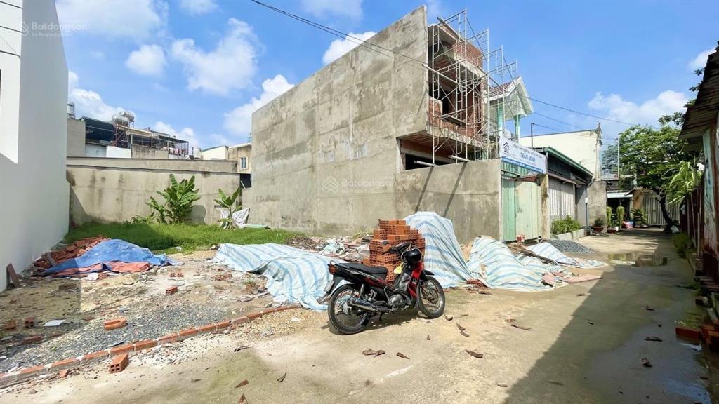 Đất hẻm xe hơi thổ cư  5x20  shr  đông thạnh giáp q12   ngay