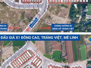 Đấu đấu giá x1 đông cao sát chợ hoa và đại lộ cảnh quan sông hồng