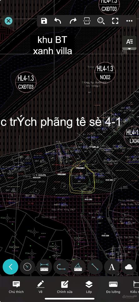 Bán 782m2 đất ở cạnh khu xanhvillas làm việc chính chủ