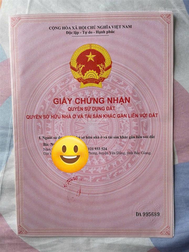 Chính chủ giao bán đất thái đào  bắc giang