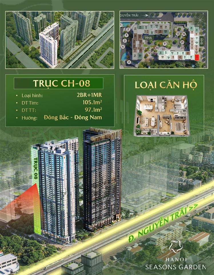 Hot nhất nguyễn trãi mở bán quỹ căn đẹp masterise cao xà lá giá từ 120tr/m², hỗ trợ vay 70%