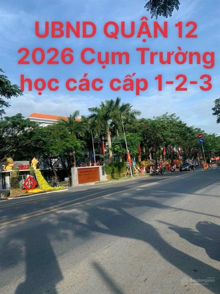5.** tỷ lô đất đẹp kdc phú nhuận lê thị riêng, q12 vị trí đẹp ngay ubnd quận 12 cụm trường