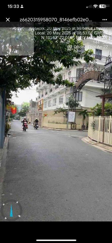 6,7 tỷ mặt tiền ta22, quận 12 nhà đẹp 1 trệt 1 lửng 3 lầu, 4pn 5wc. dt 4x16m (64m²)
