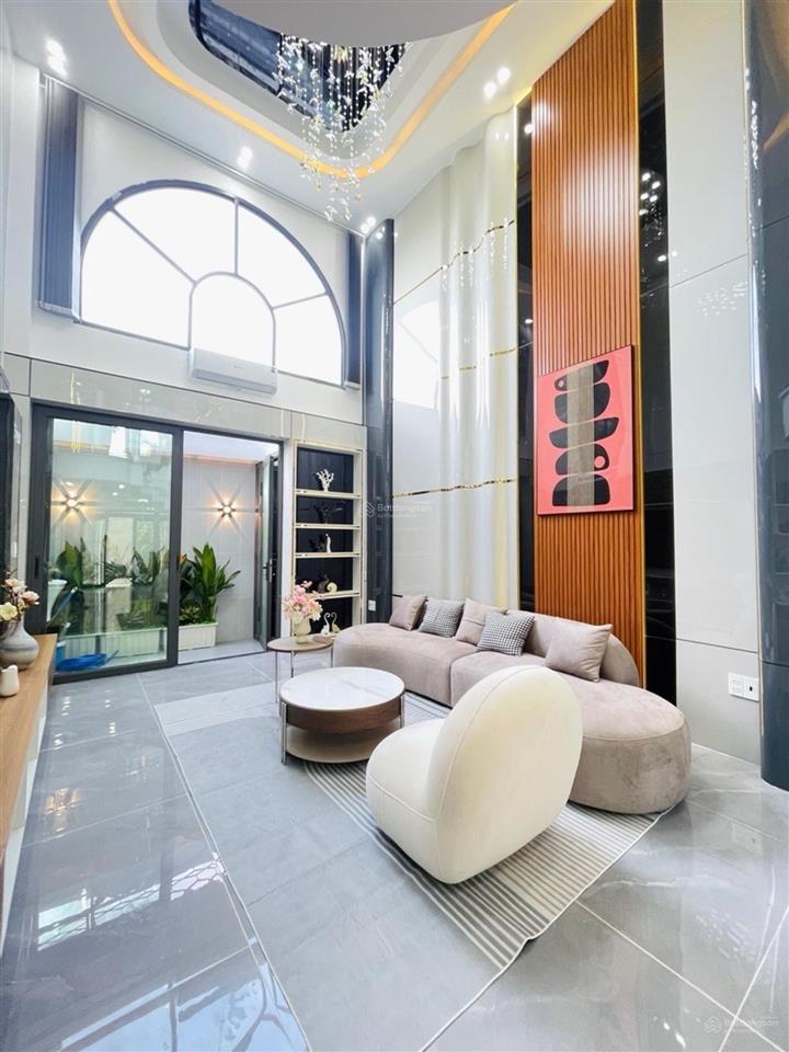 Nhà đẹp nhỉnh 6 tỷ thới an, quận 12 nhà 4 tầng, công năng đầy đủ, thiết kế đẹp dt 56m