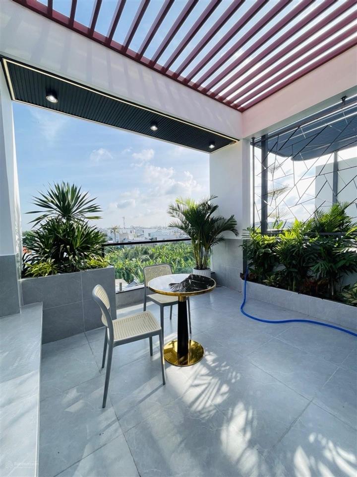 Nhà đẹp nhỉnh 6 tỷ thới an, quận 12 nhà 4 tầng, công năng đầy đủ, thiết kế đẹp dt 56m