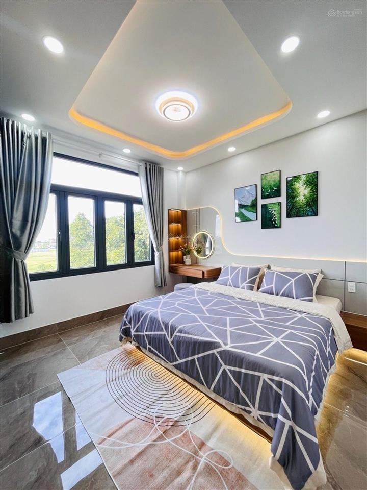 Nhà đẹp nhỉnh 6 tỷ thới an, quận 12 nhà 4 tầng, công năng đầy đủ, thiết kế đẹp dt 56m