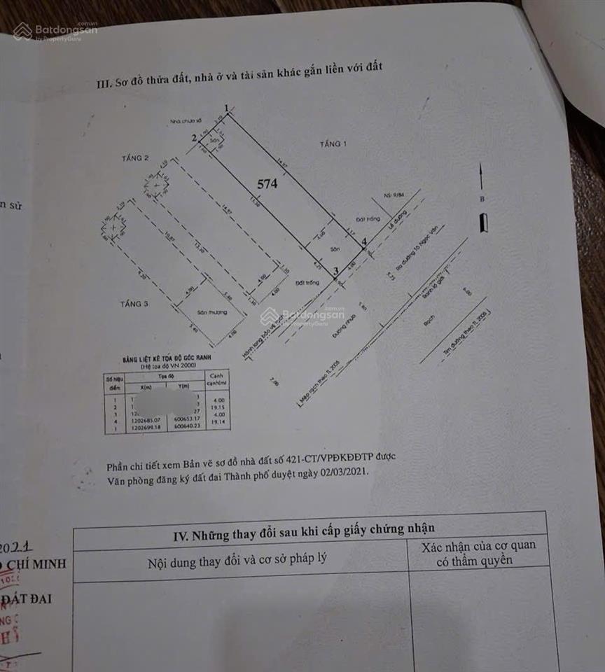 Nhà 3 lầu đúc thật kiên cố mt thạnh xuân q12 có sân để xe hơi đường thông 7m, thuận tiện