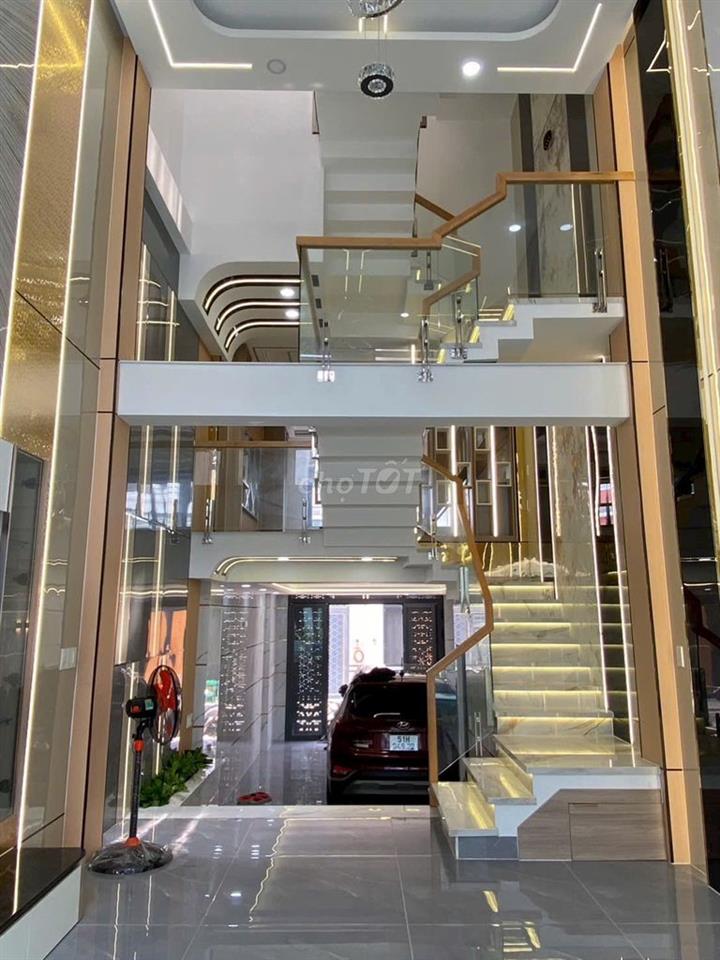 70M² (4X17,5M) 5 TẦNG DTSD 255,3M² – 5PN 6WC – HXH 5M CÓ LỀ – 7,8T TL