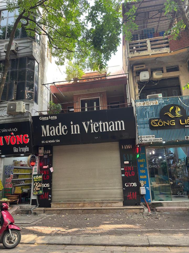 Bán nhà nghĩa tân, nghĩa đô mặt tiền 4.7m diện tích 77.1m² giá 43 tỷ