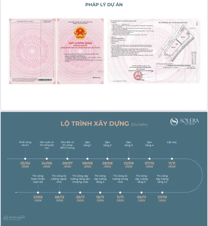 Nhà phố thương mại cao cấp solera quy nhơn  giỏ hàng độc quyền  nhanh tay sở hữu