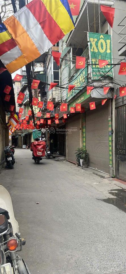 4,8 tỷ  lô góc 25m2*4t, ngõ thông gần phố, nhà dân xây (f0), sổ vuông qh ổn định