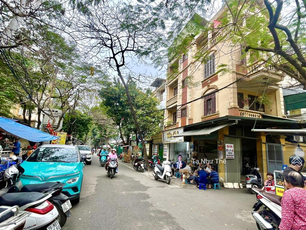 (hạ 4 tỷ) 23.3tỷ nghĩa tân, 3 ô tô tránh, vỉa hè 3m, kd sầm uất hơn mặt phố 56m2 x4t x mt 4m, gấp