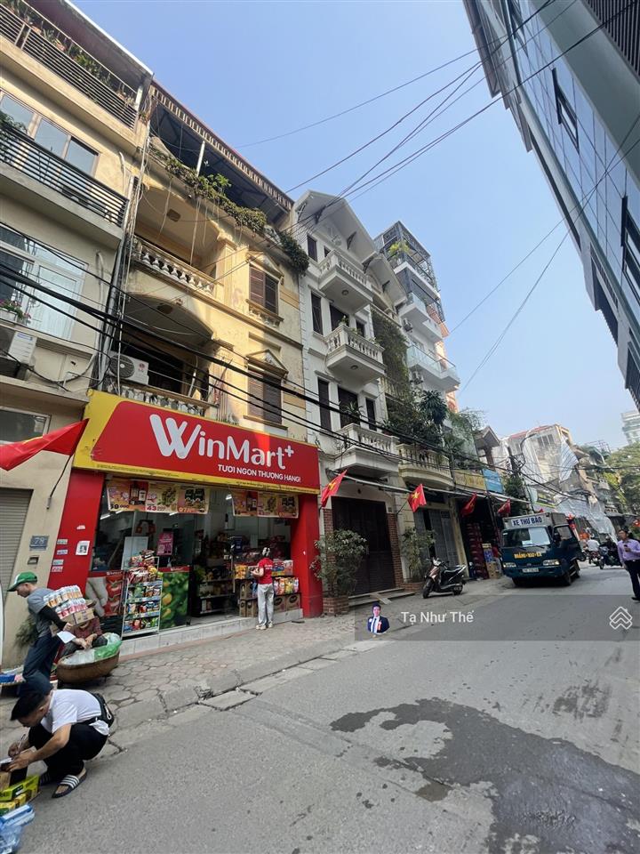 (hạ 4 tỷ) 23.3tỷ nghĩa tân, 3 ô tô tránh, vỉa hè 3m, kd sầm uất hơn mặt phố 56m2 x4t x mt 4m, gấp