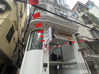 (hạ 2tỷ)lô góc 25.5tỷ hào nam 56m2, oto tránh vào nhà 56m2 mt 4.5m 7t thang máy kd văn phòng/cty