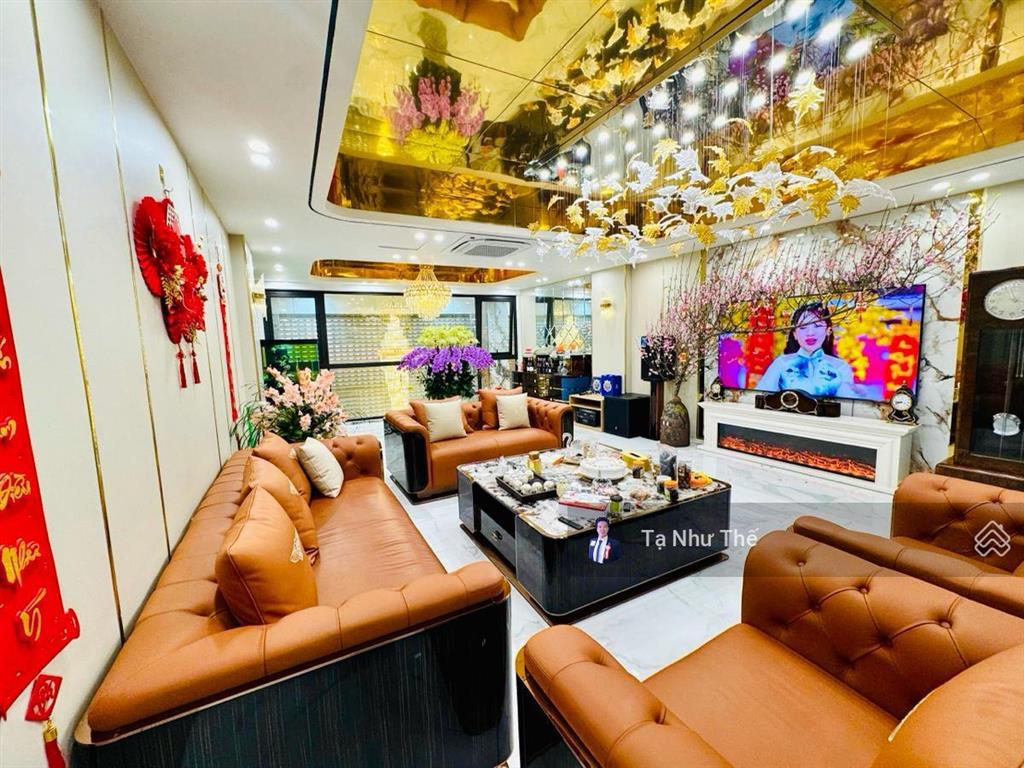 (hạ 3 tỷ) 45tỷ trung kính, tòa văn phòng, có hầm, ô tô tránh vỉa hè, 125m2 mt 6.5m, 7t thang máy