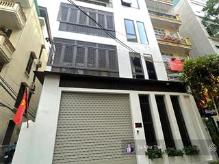 (hạ 2 tỷ) 27.5tỷ, hoàng cầu, 70m2, ôtô tránh, mt6m, 7t, thang máy, kd cty/vp, vài bước ra hồ, gấp