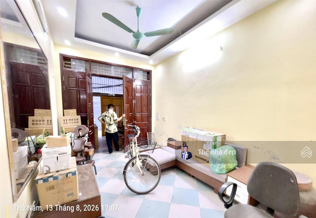 Hạ 1 tỷ. 9.9 tỷ trung liệt thông thái hà giá hời 52/56m2, 3t, 2 thoáng dân xây mt 4m, gần ôtô/phố