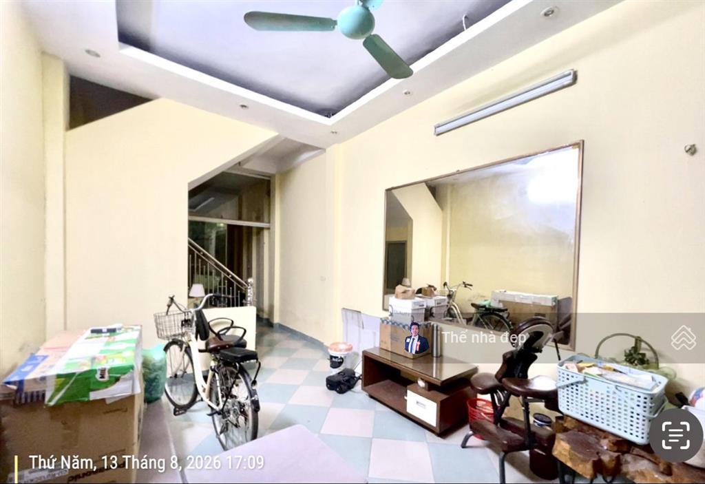 Hạ 1 tỷ. 9.9 tỷ trung liệt thông thái hà giá hời 52/56m2, 3t, 2 thoáng dân xây mt 4m, gần ôtô/phố