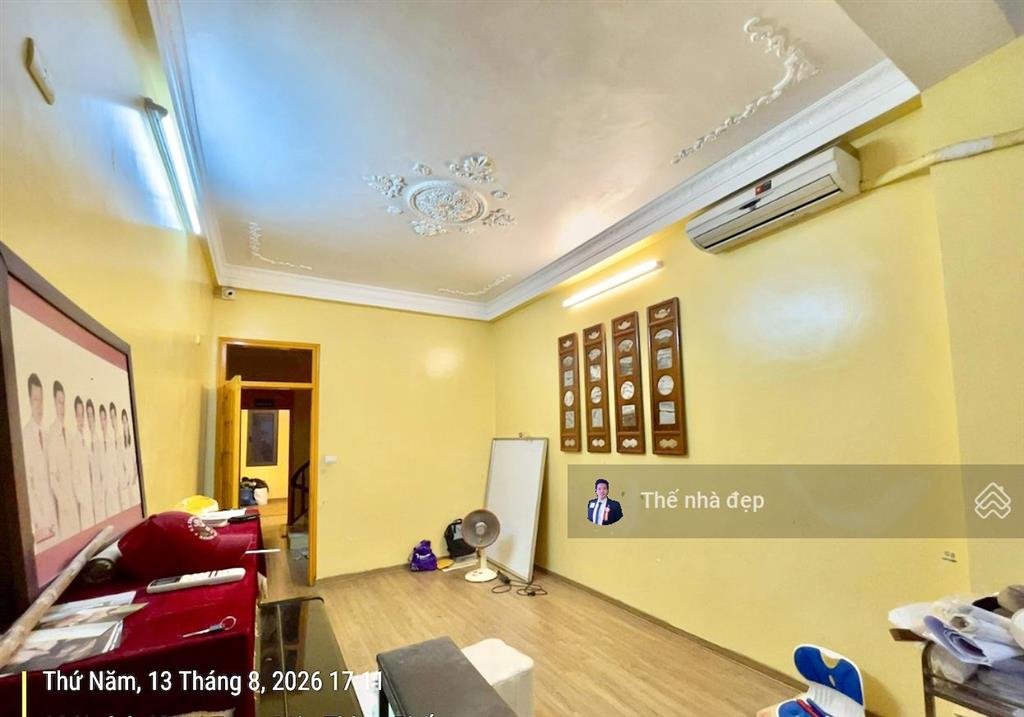 (hạ 2 tỷ) 9.5 tỷ trung liệt thông thái hà giá hời phố 49/52m2, 4t, 2 thoáng dân xây mt 4m, gần phố